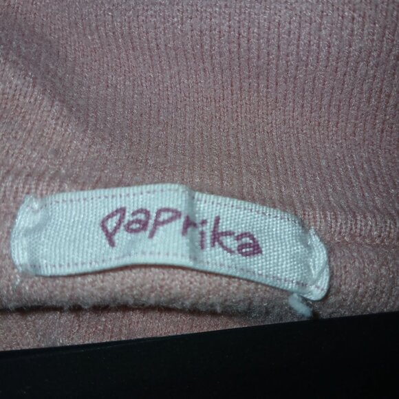 UGC Paprika  Soft Pink Long Sweater Duster with pockets size 24/26 - Picture 9 of 12